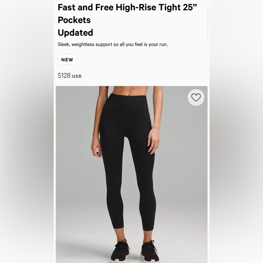 Lululemon Fats and Free High-Rise Tight with Pockets. Maroon in color